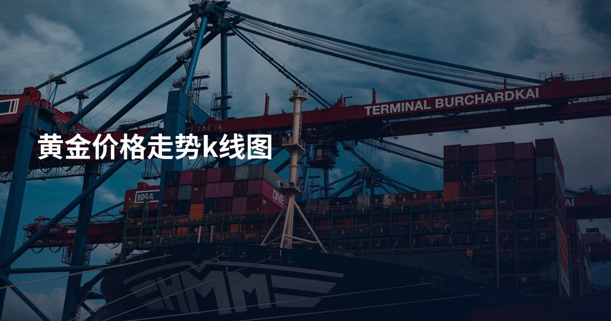 黄金价格走势k线图