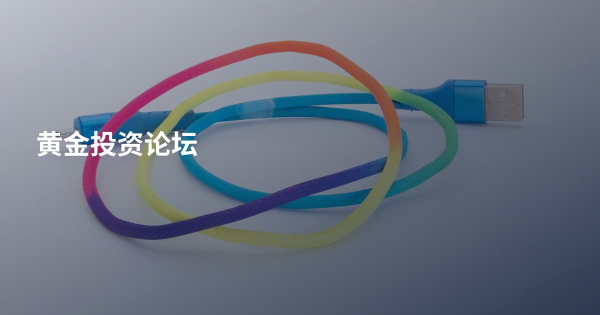 黄金投资论坛