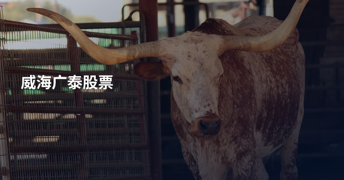 威海广泰股票