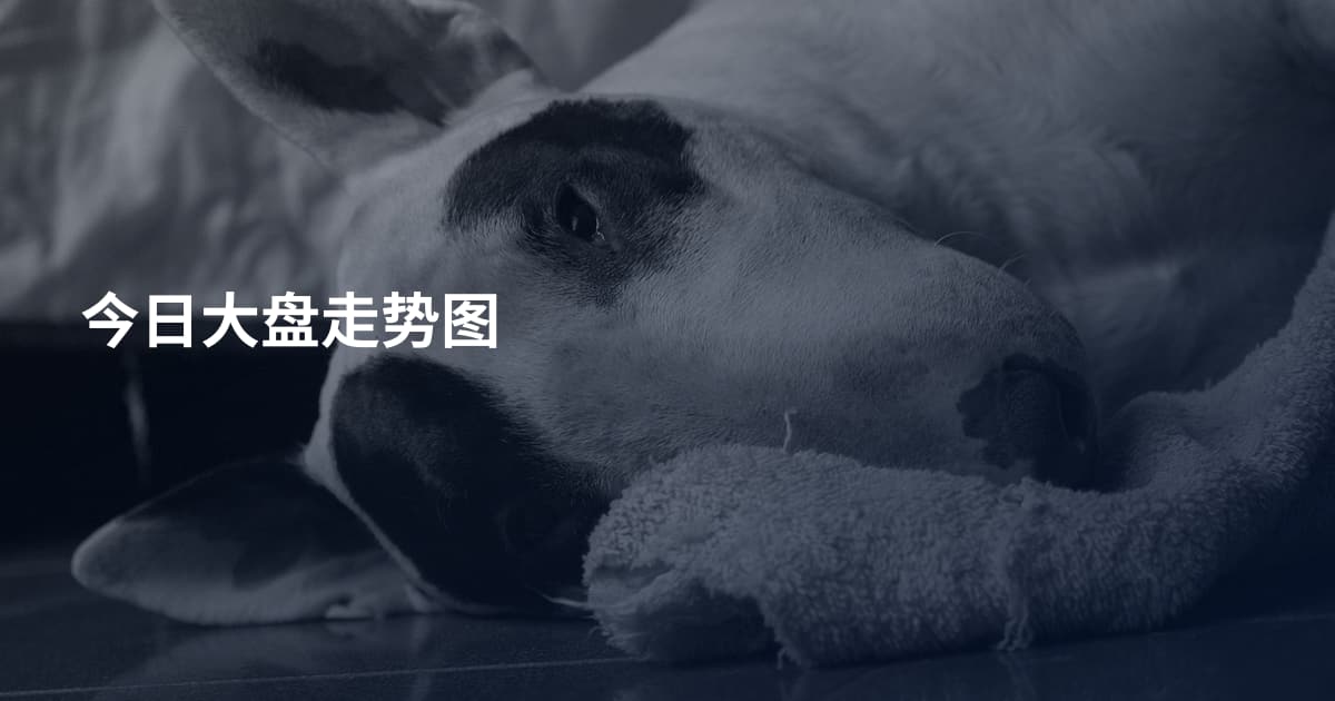 今日大盘走势图