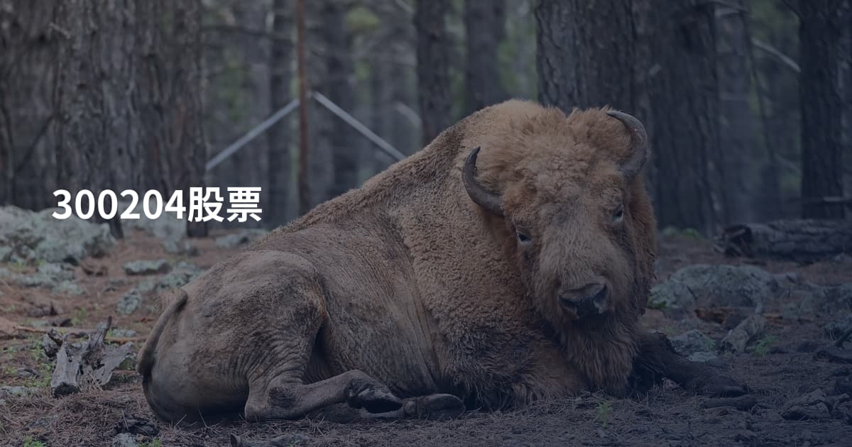 300204股票