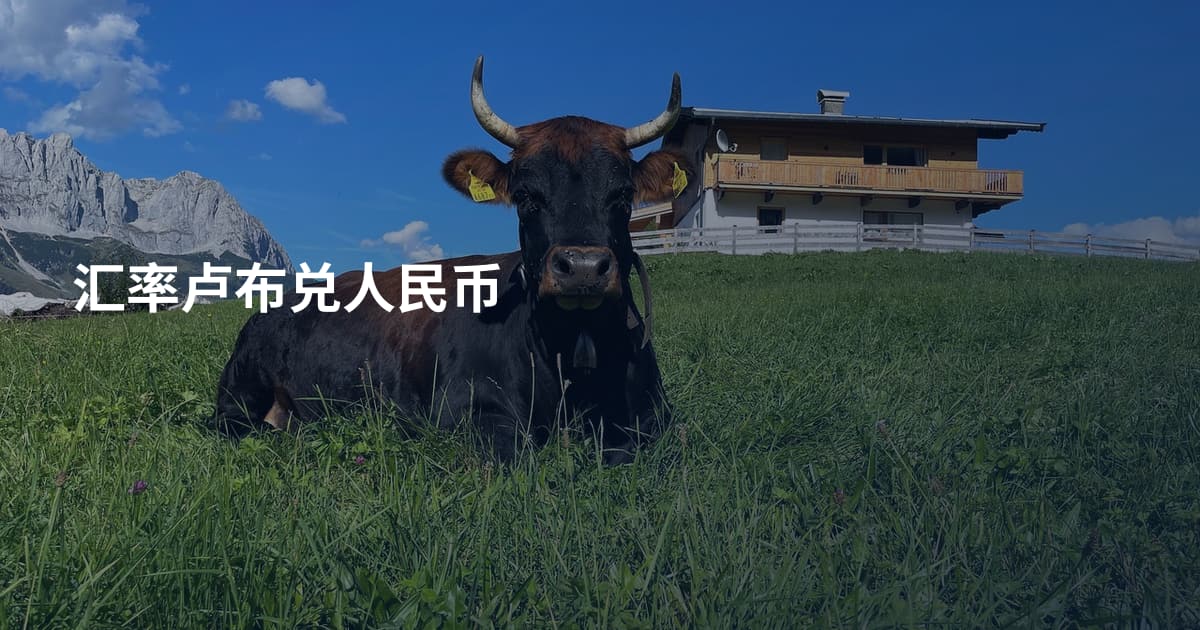 汇率卢布兑人民币