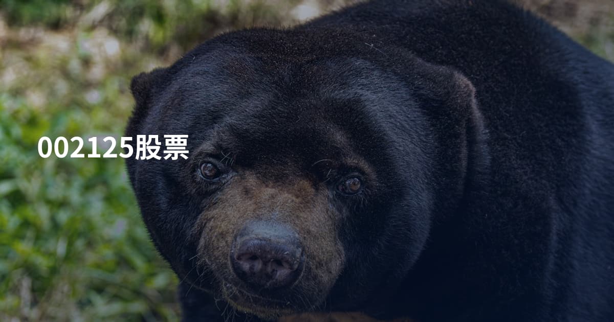 002125股票