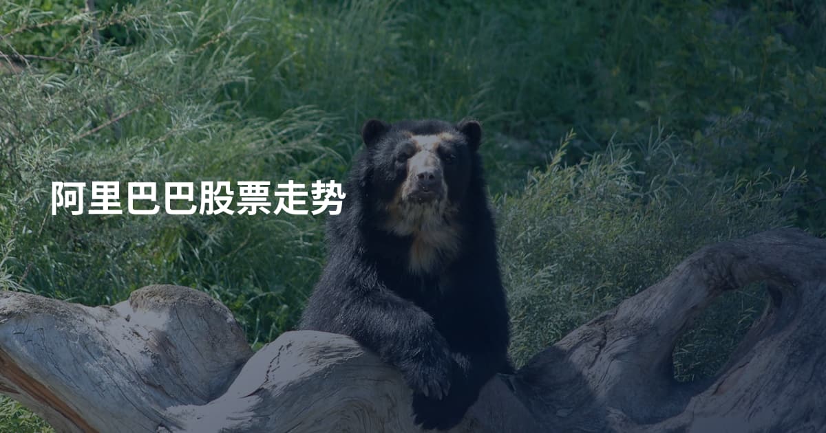 阿里巴巴股票走势