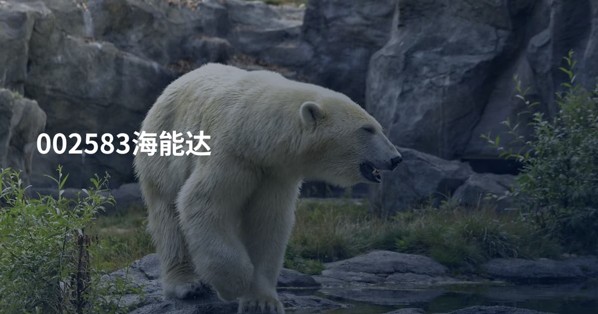 002583海能达