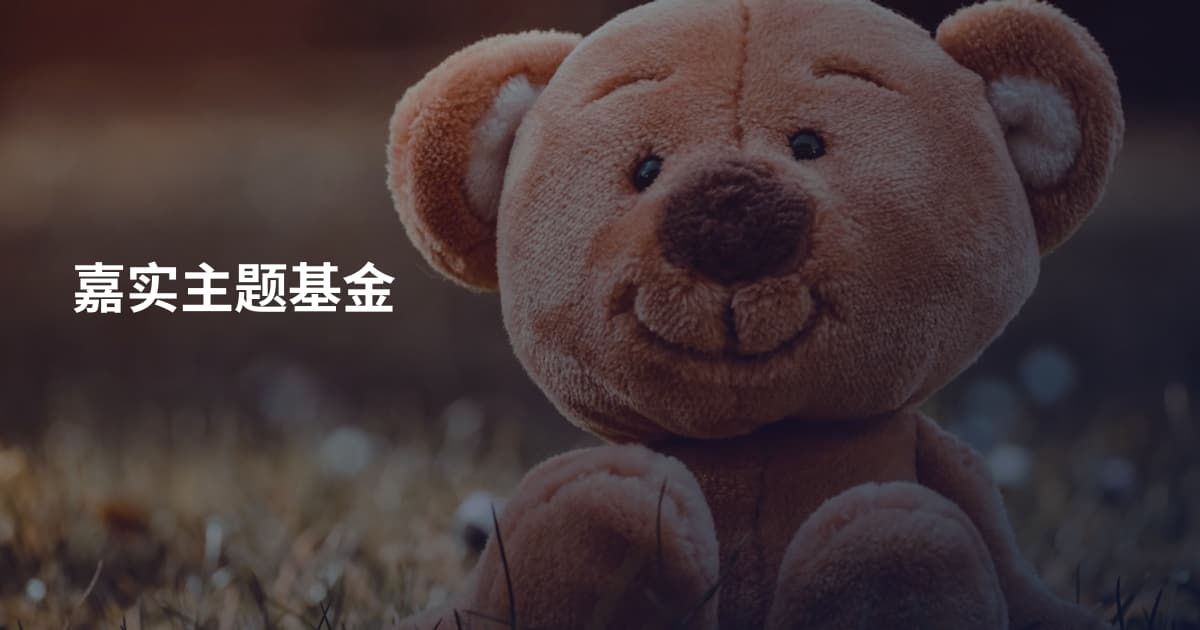 嘉实主题基金