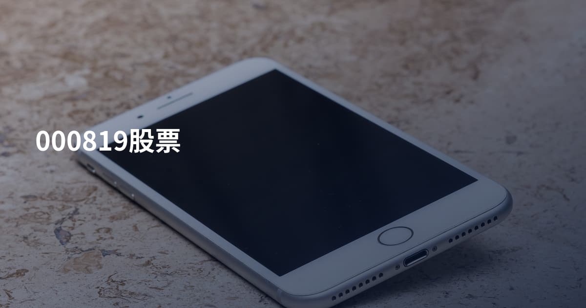 000819股票