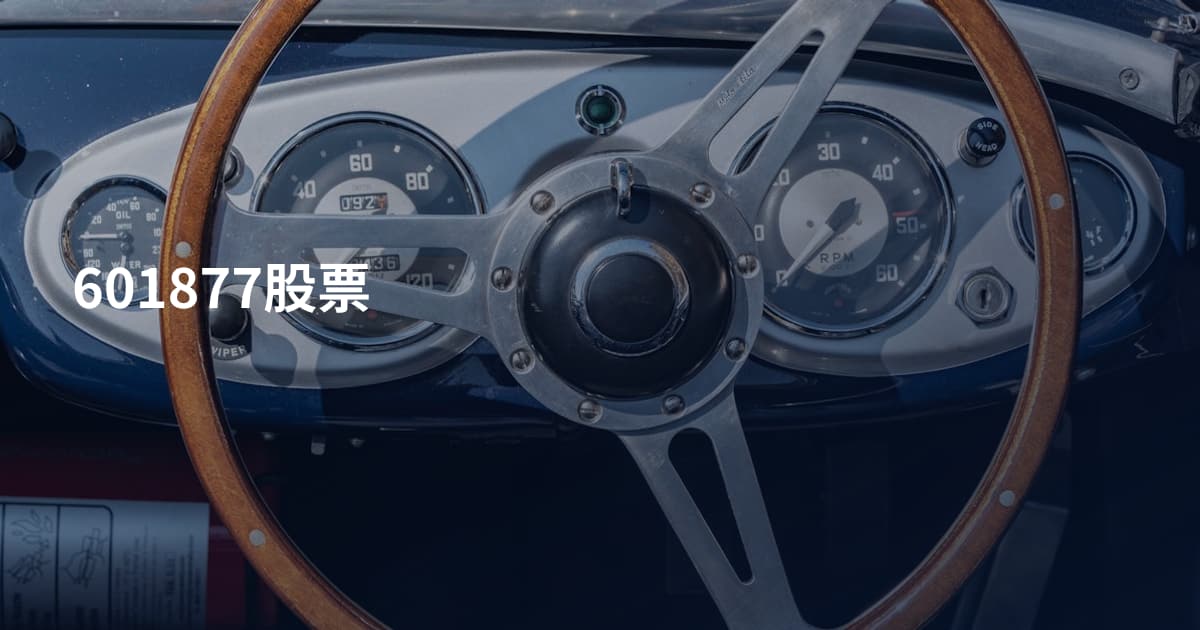 601877股票