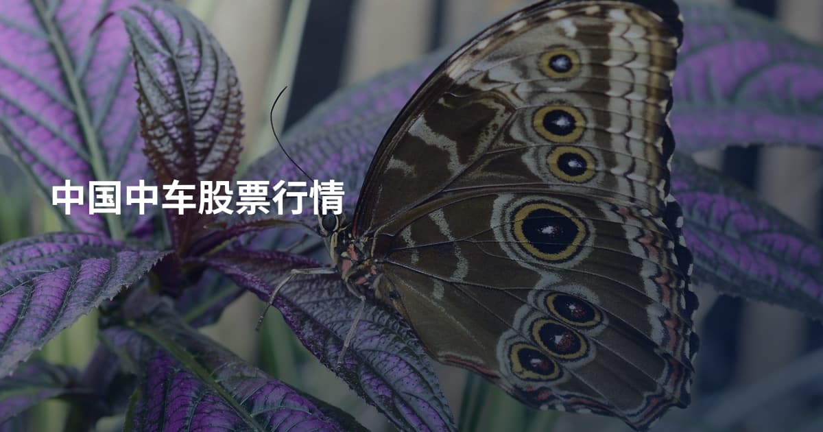 中国中车股票行情