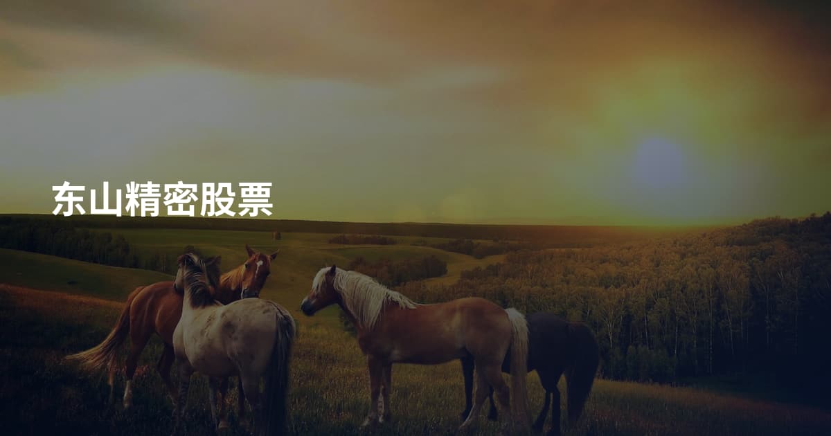 东山精密股票