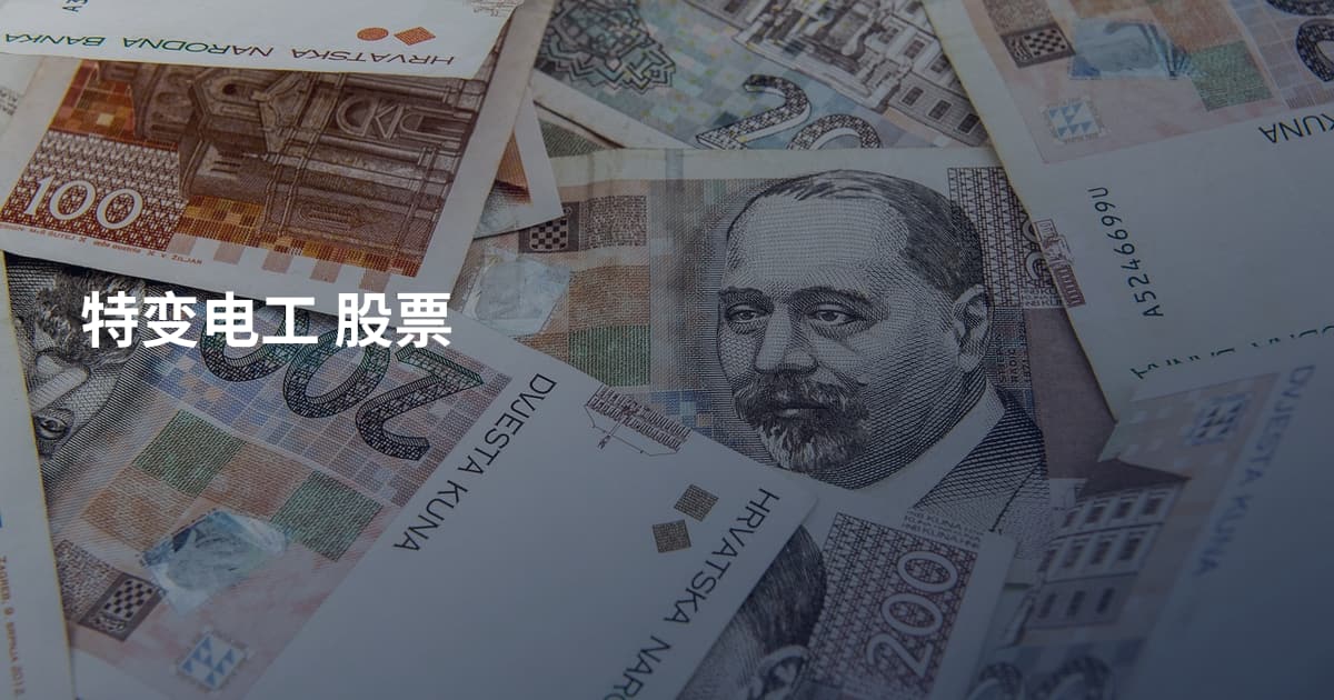 特变电工 股票