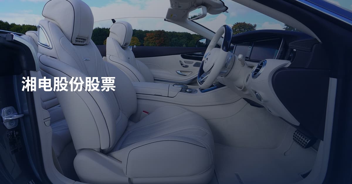 湘电股份股票
