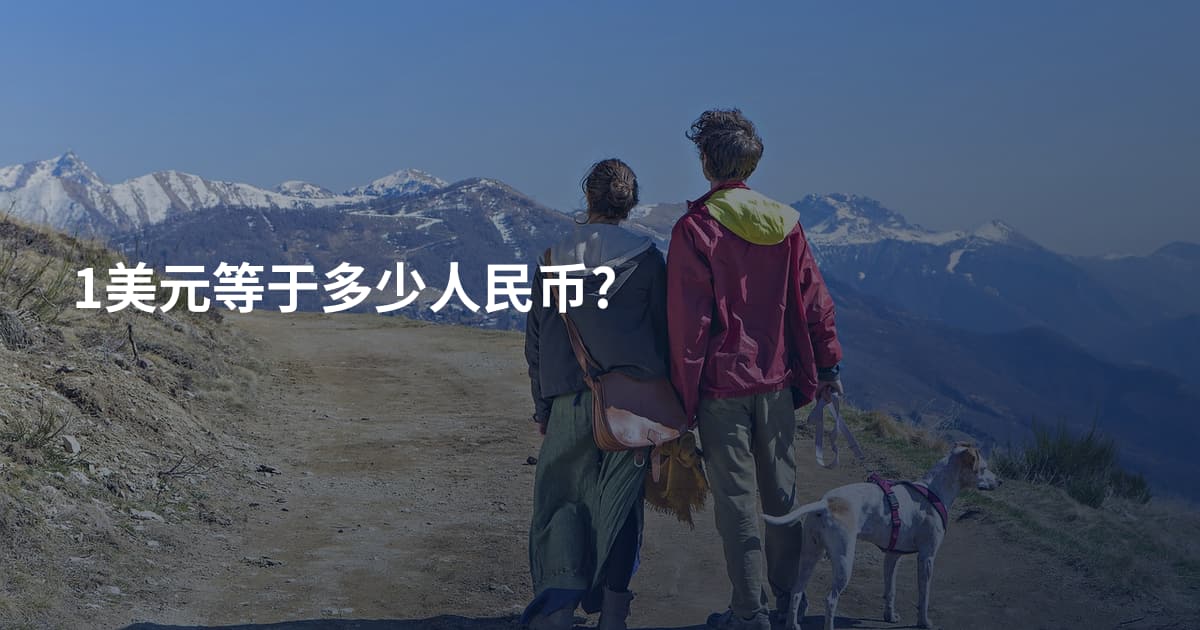 1美元等于多少人民币?