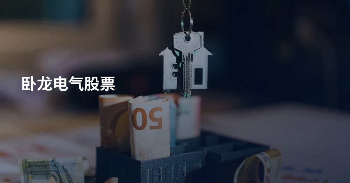 卧龙电气股票