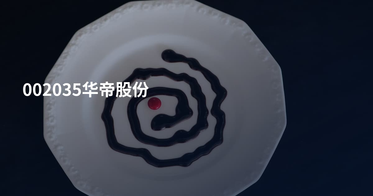 002035华帝股份