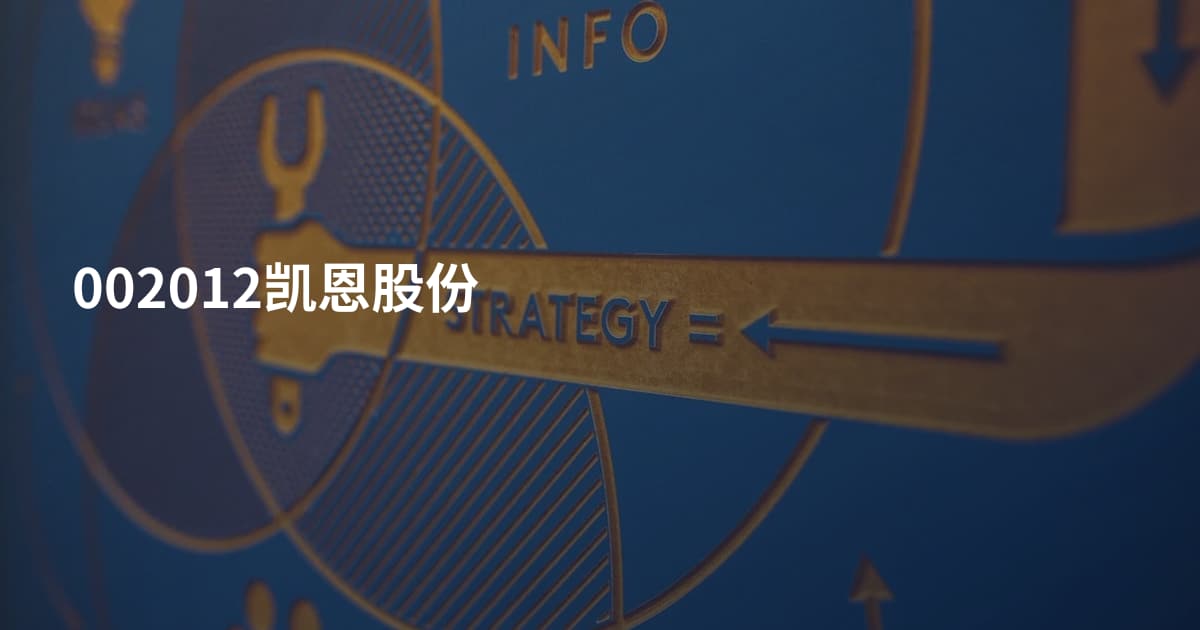 002012凯恩股份