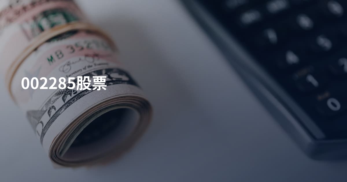 002285股票