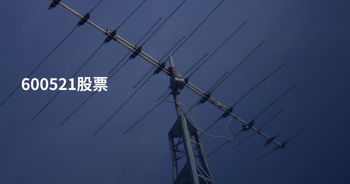 600521股票