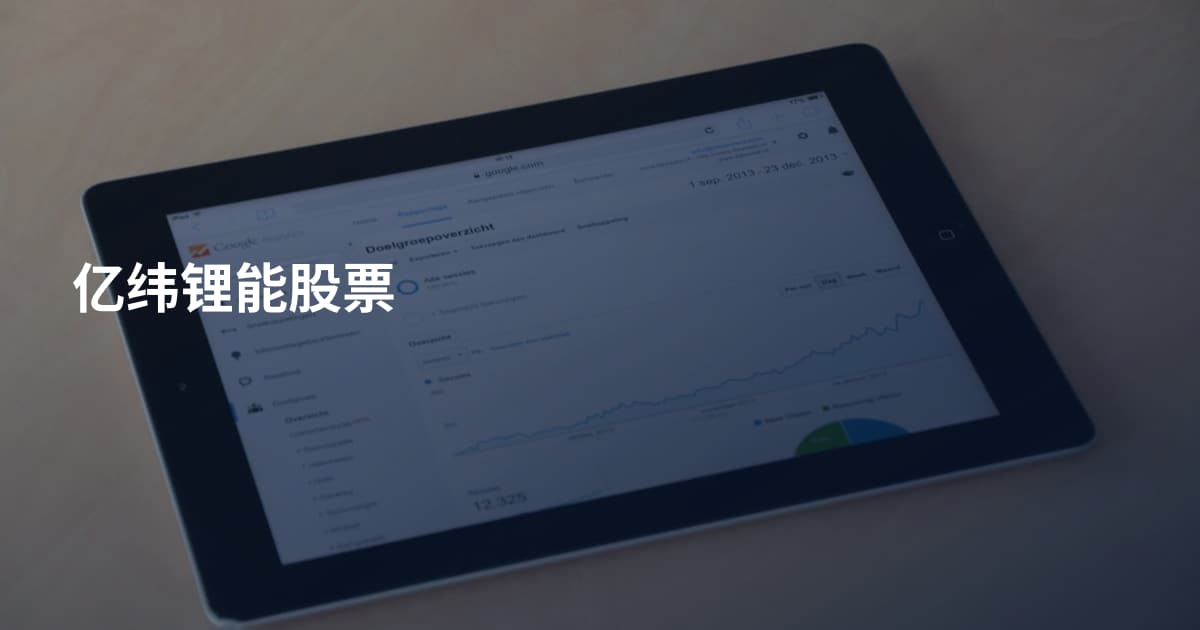 亿纬锂能股票