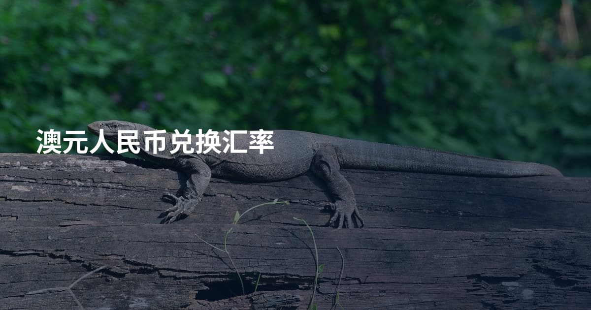 澳元人民币兑换汇率
