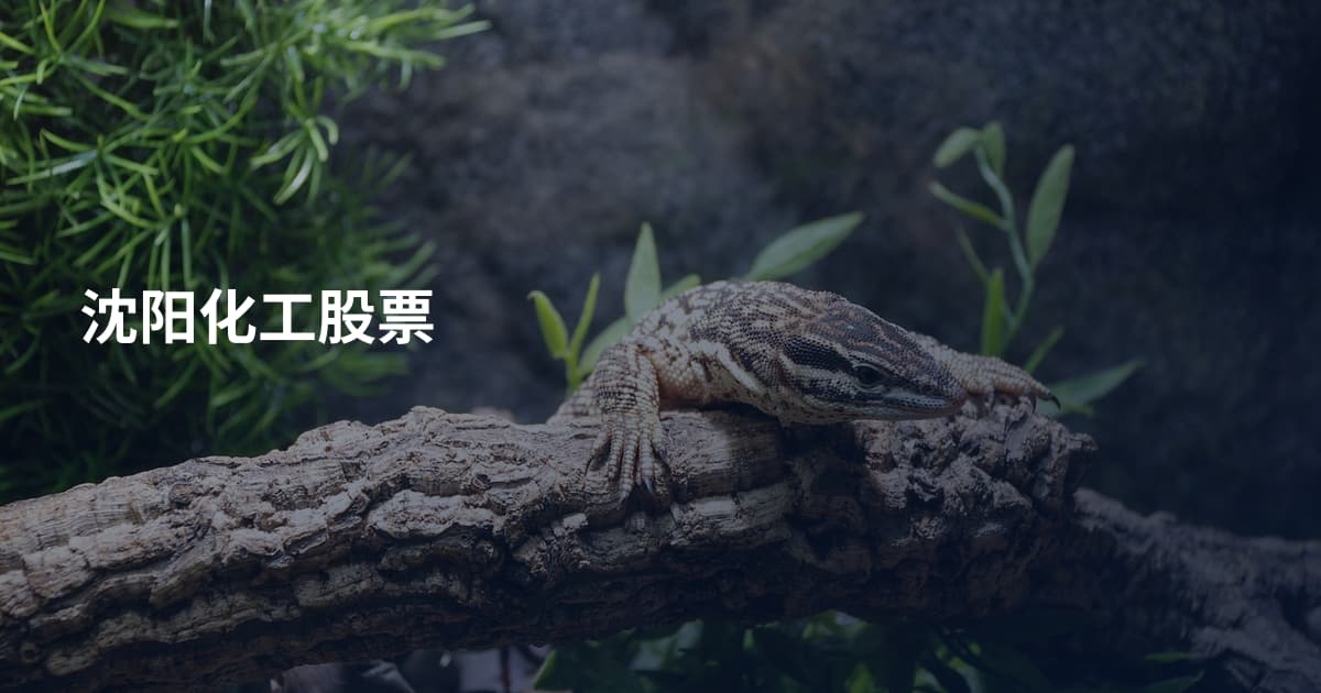 沈阳化工股票