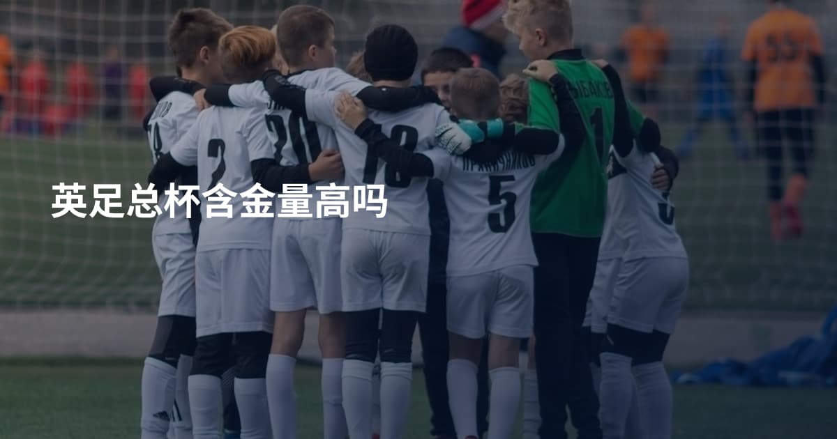 英足总杯含金量高吗