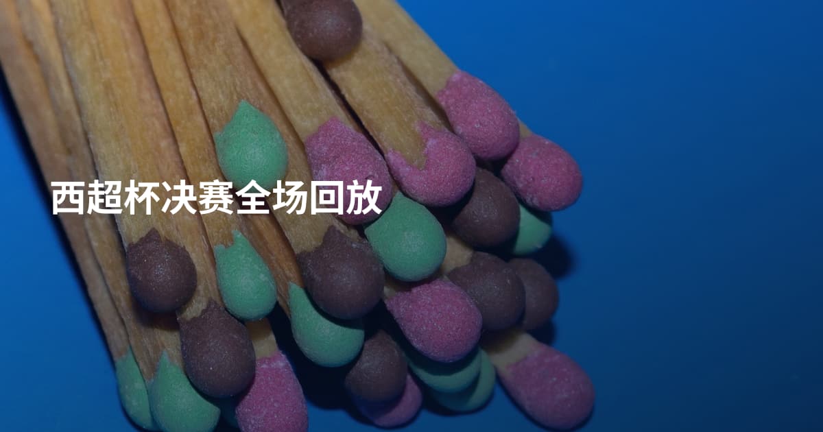 西超杯决赛全场回放