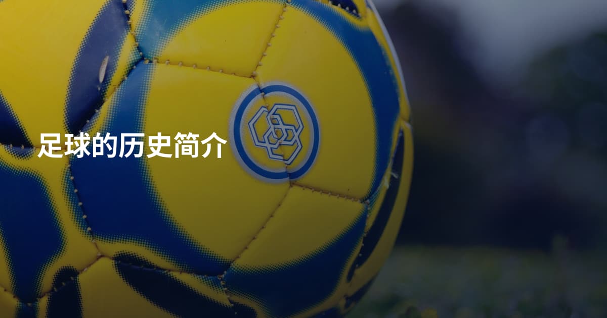 足球的历史简介