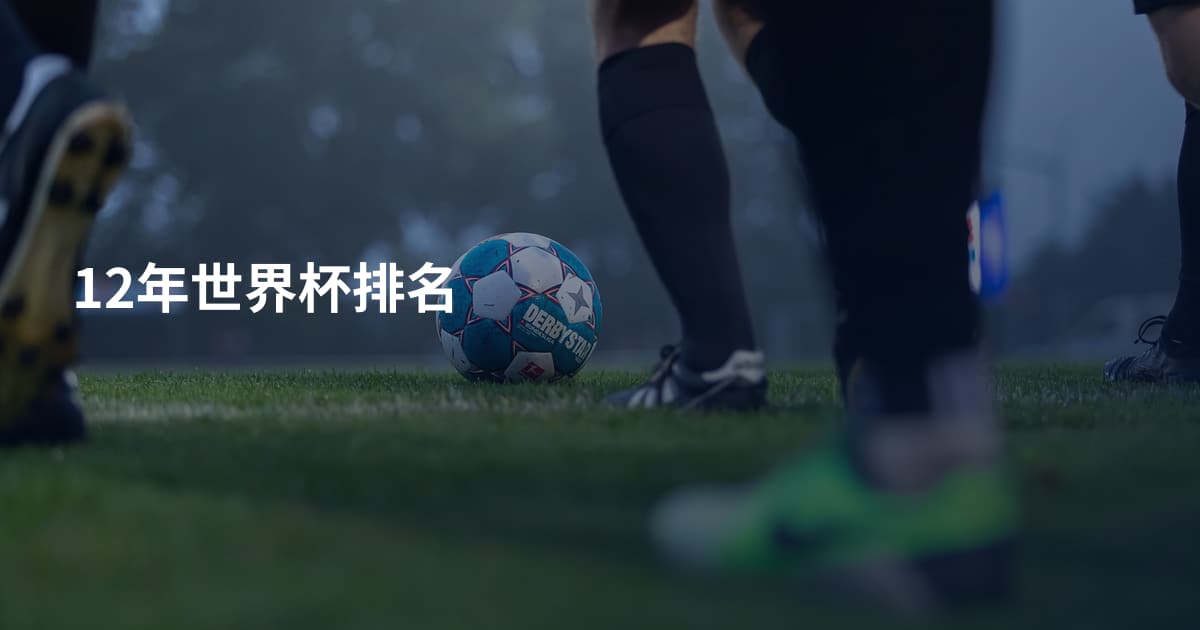 12年世界杯排名