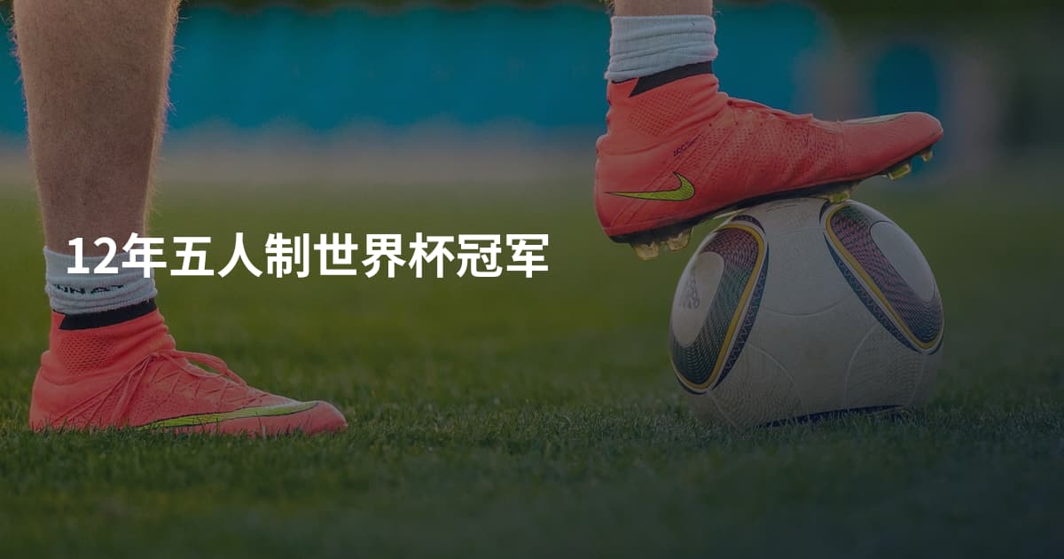 12年五人制世界杯冠军