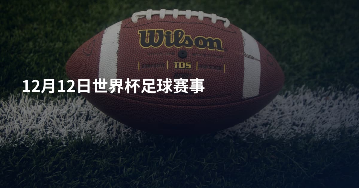 12月12日世界杯足球赛事