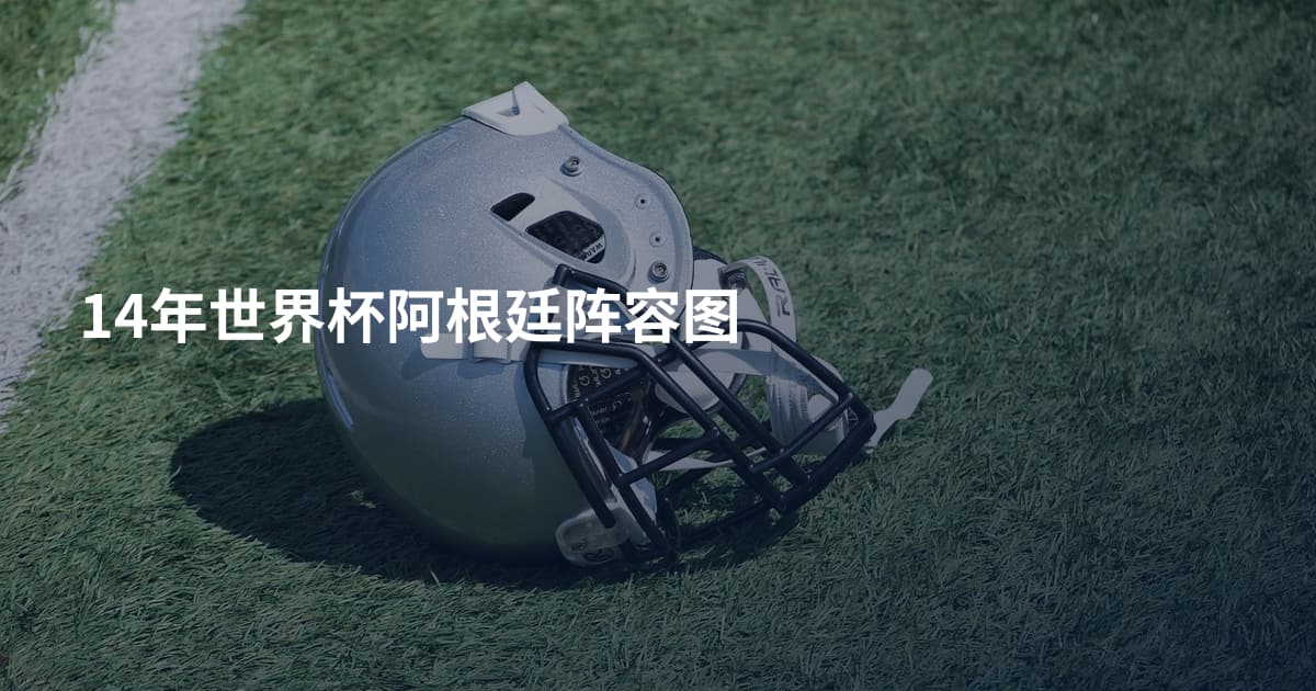 14年世界杯阿根廷阵容图