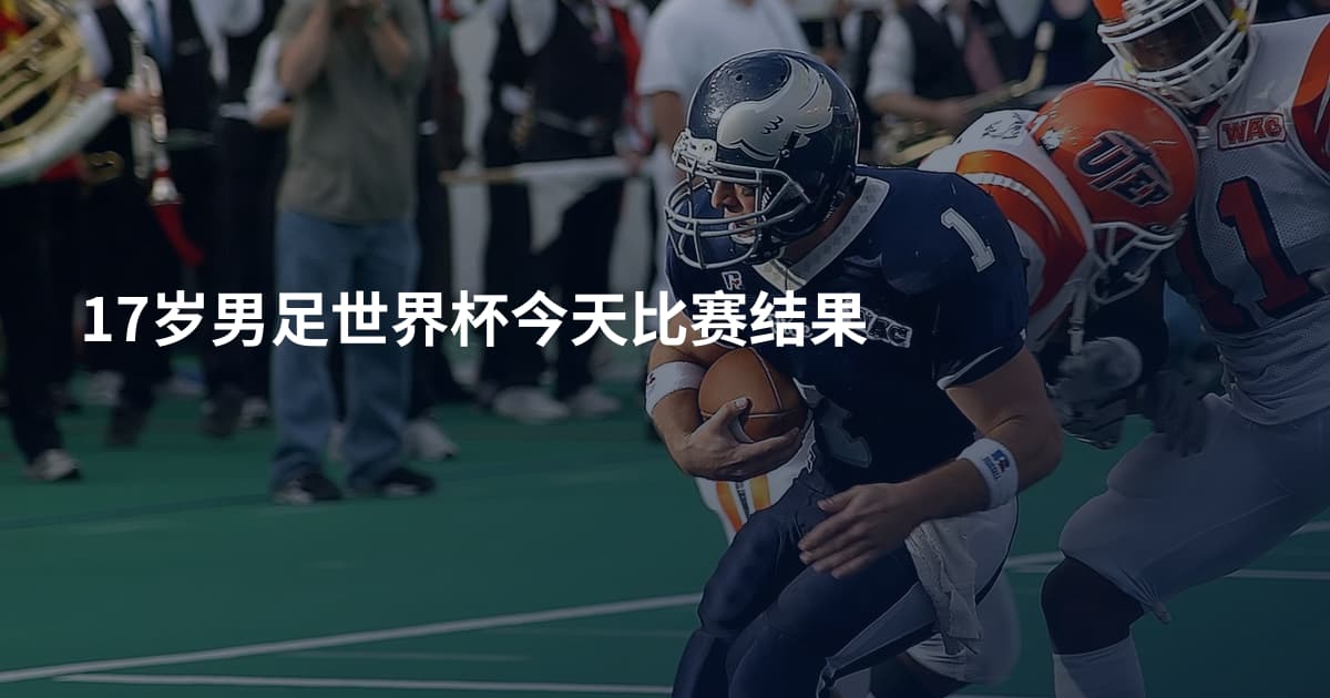 17岁男足世界杯今天比赛结果