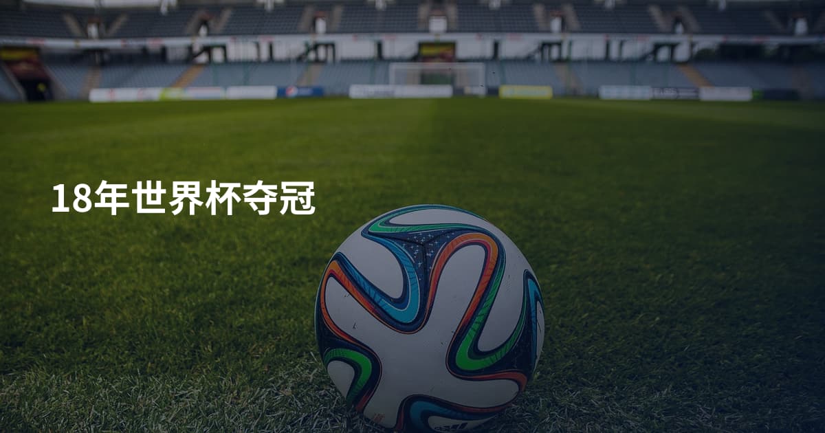 18年世界杯夺冠