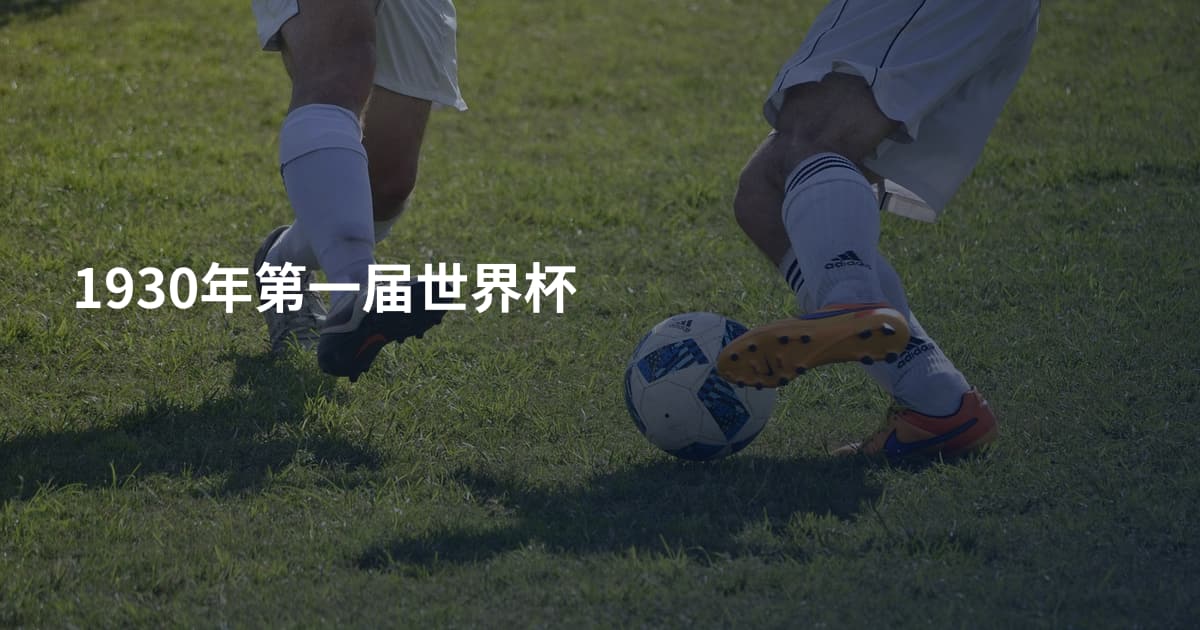 1930年第一届世界杯