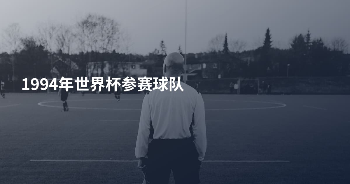 1994年世界杯参赛球队