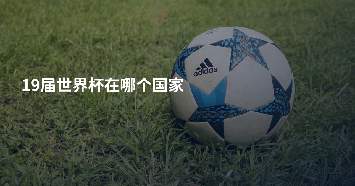 19届世界杯在哪个国家