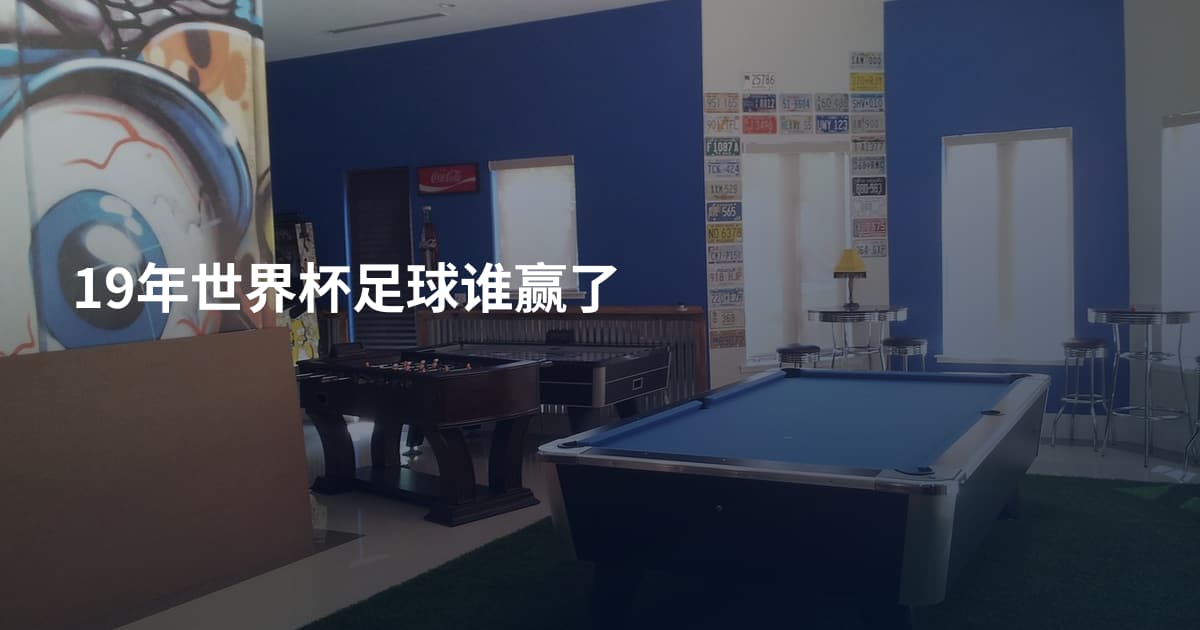 19年世界杯足球谁赢了