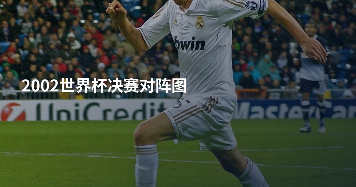 2002世界杯决赛对阵图