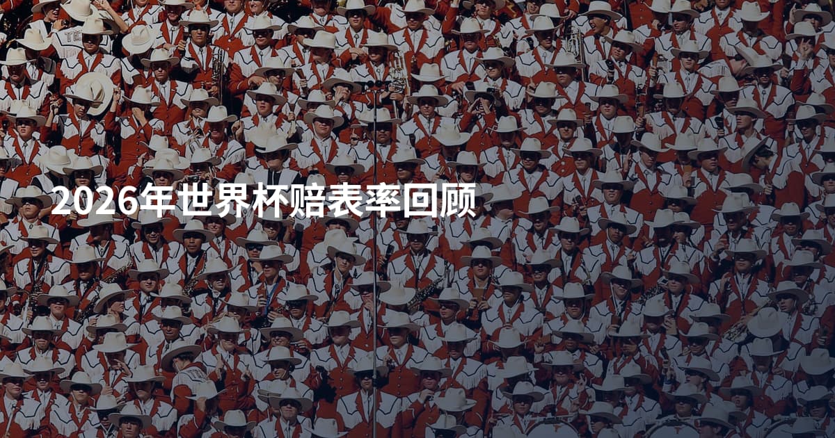 2026年世界杯赔表率回顾