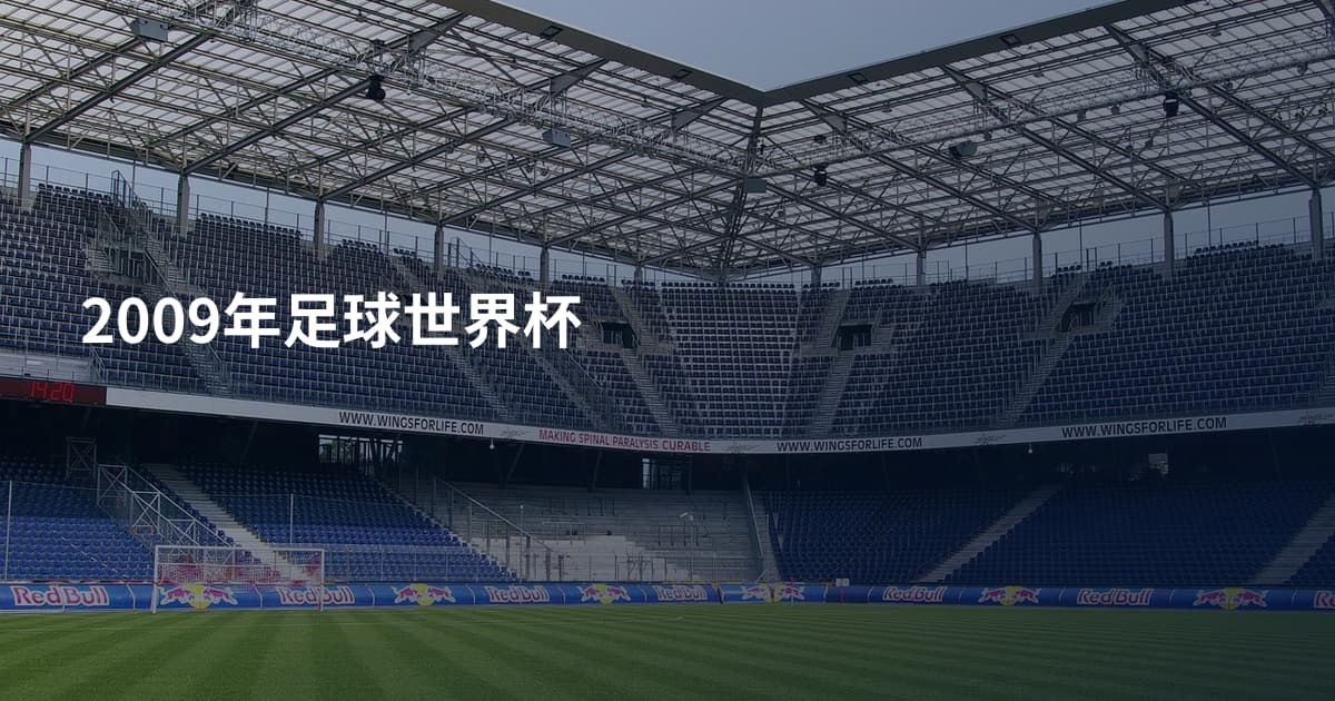 2009年足球世界杯