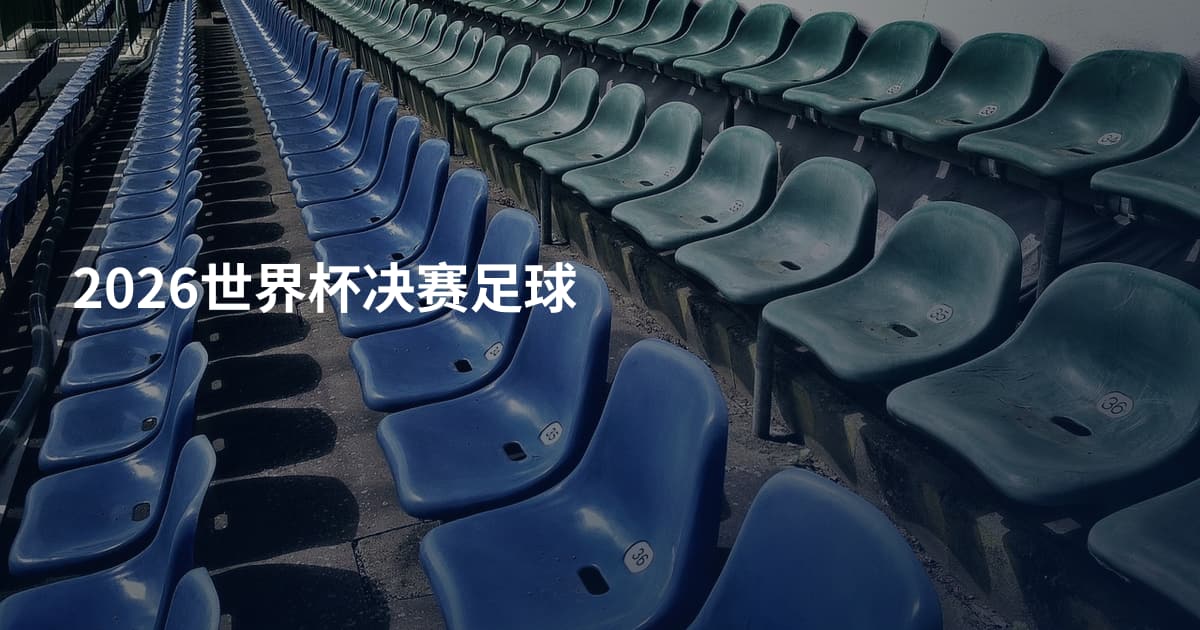 2026世界杯决赛足球