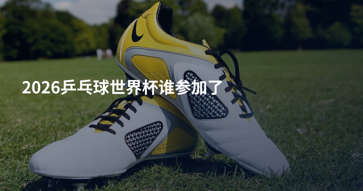 2026乒乓球世界杯谁参加了
