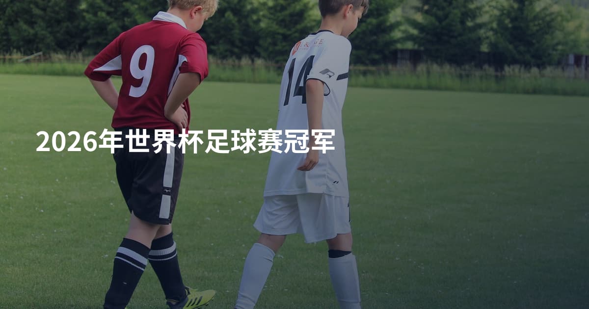 2026年世界杯足球赛冠军