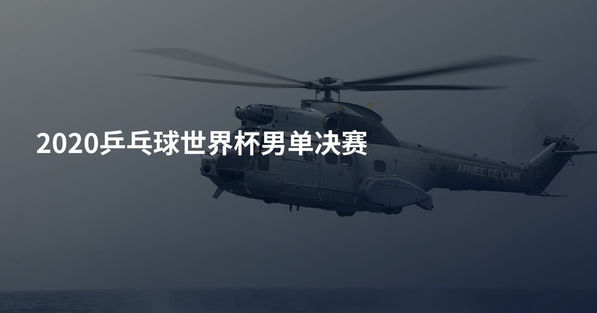 2020乒乓球世界杯男单决赛