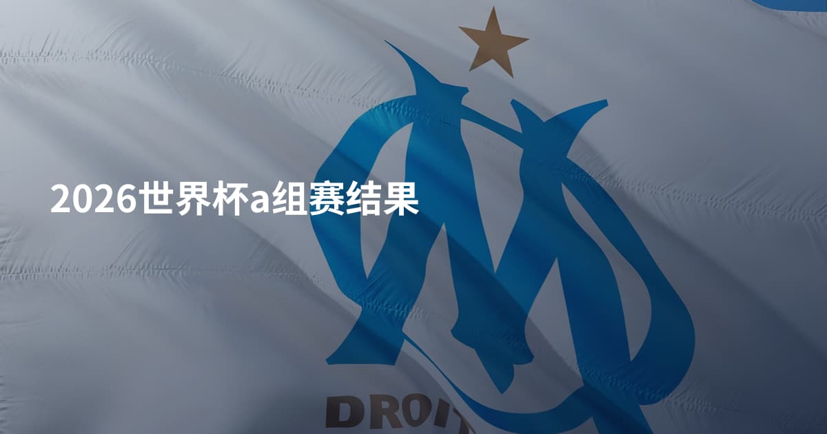 2026世界杯a组赛结果