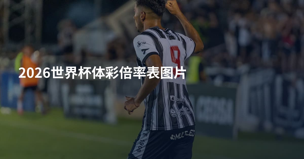 2026世界杯体彩倍率表图片