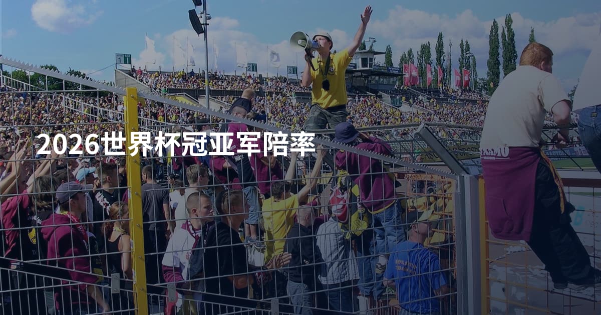 2026世界杯冠亚军陪率