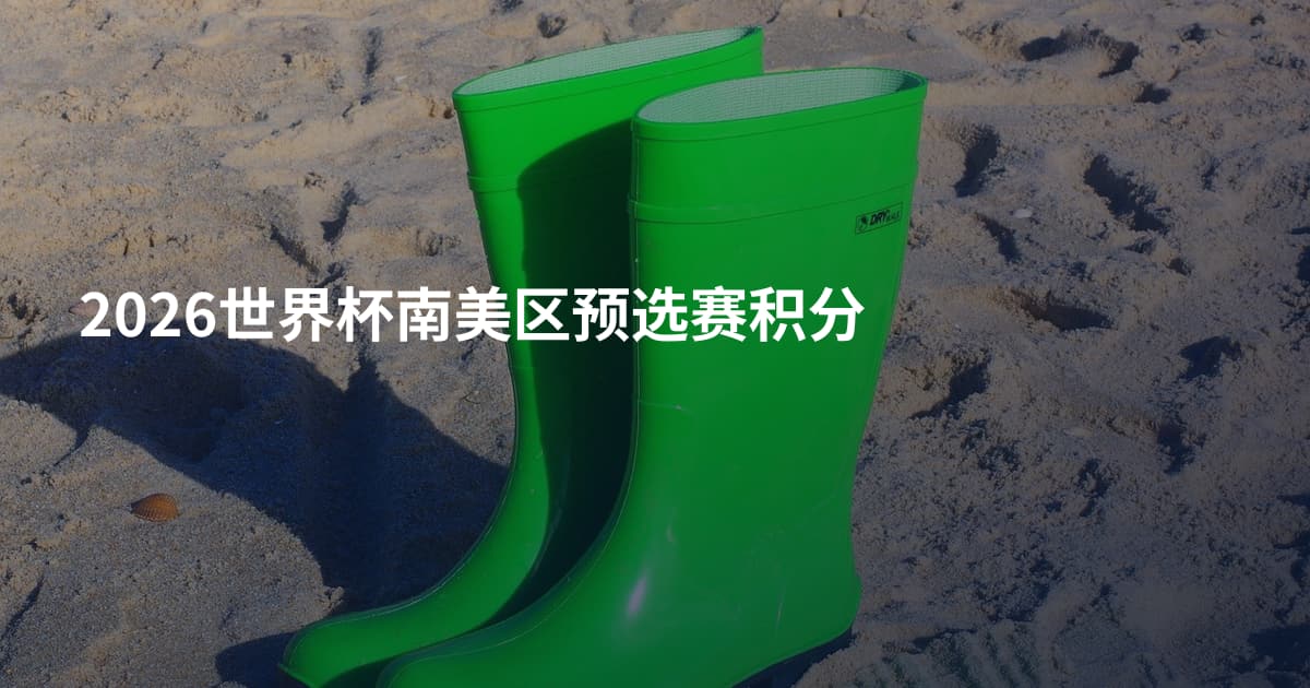 2026世界杯南美区预选赛积分