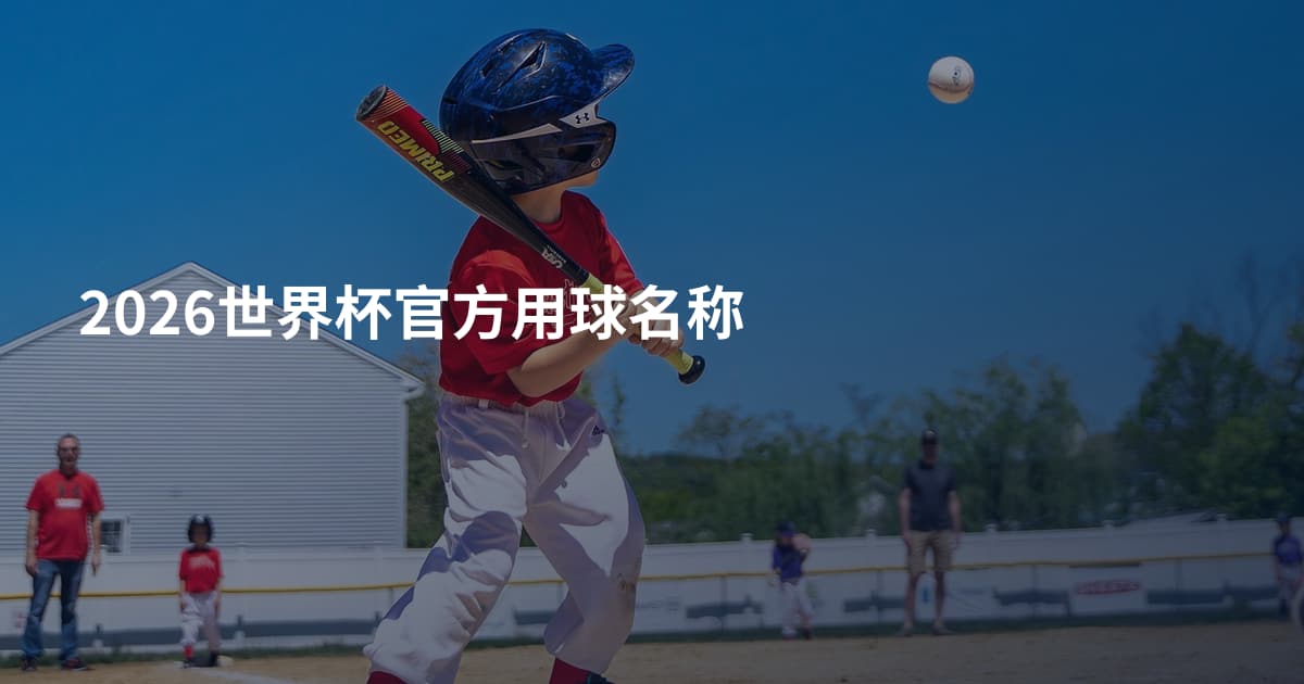 2026世界杯官方用球名称